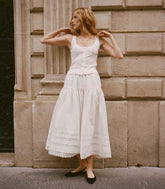 SEBASTIANE SKIRT -- POWDER