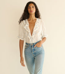 HETTIE TOP -- SALT