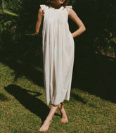 LOVISA NIGHTGOWN -- SALT