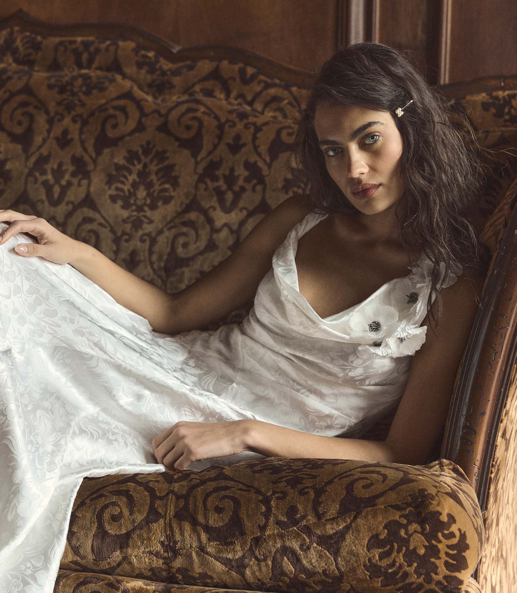 SOLENA DRESS -- SALT