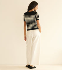 VIDETTE SWEATER -- MARCEAU STRIPE